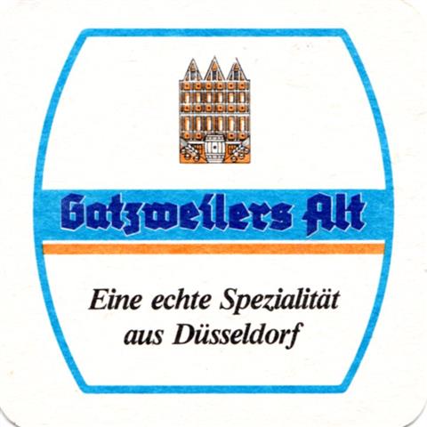 dsseldorf d-nw gatz eine echte 1-12a (quad185-blauer fassrahmen)